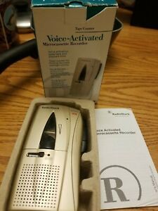 RADIO SHACK MICRO-45 MICROCASSETTE RECORDER Excellent working condition
