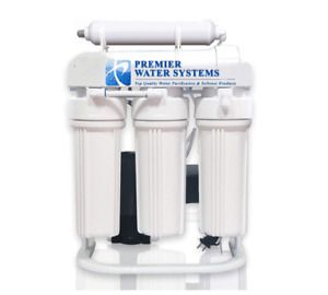 200 GPD Light Commercial Reverse Osmosis Alkaline/KDF Water Filter+Booster Pump