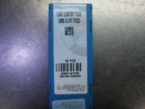 Ingersoll Carbide Inserts QTY10 CNMG120408MT / CNMG432MT TT8020 (LOC1563B)