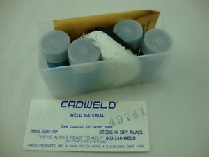 ERICO CADWELD - 32 Welding Material Box Set Of 4 NOS