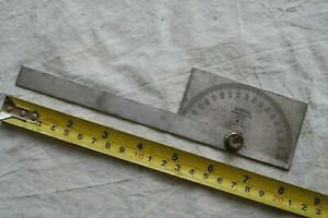 General Tools No. 17 Stainless Steel Protractor.