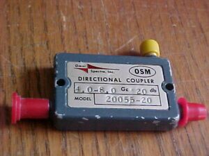Directional Coupler,OSM 4-8 GHZ, 20dB coupling factor