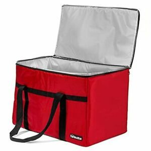 XXL Insulated Food &amp; Grocery Delivery Bag - For Catering, Restaurants,