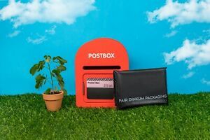 Compostable Mailing Courier Bags Mailers Eco Friendly Black 75 pcs Waterproof