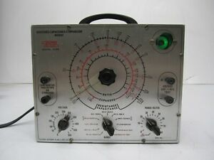 Vtg EICO Model 950B Resistance Capacitance Comparator Bridge Powers On As Is