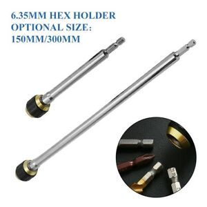 For 1/4 Hex Shank Hexagonal Shank Quick Coupling Drill Bit Holder 150/300mm