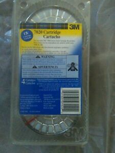 3M 7020 7251 Respirator Cartridge 3M 7000 Series Dual Cartridge Respirator 4 Pk
