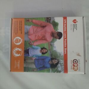 American Heart Association CPR Training Kit CPR Anytime Adult &amp; Child 2 Kits New