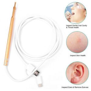 3in1 Inspection Endoscope Camera Waterproof Ear Cleaning Tool 30W with LED light