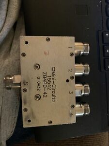 1700-4200MHz 4-Way Divider N-connector, 10W Mini Circuits ZB4PD-42