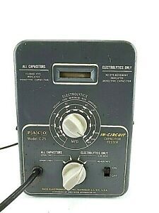 Vintage PACO Model C-25 Capacitor In Circuit Tester