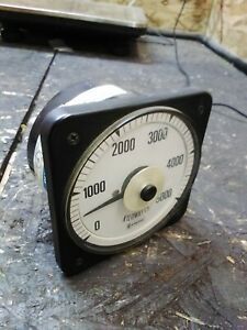 Crompton 077-05VA Kilowatts Meter 0-500