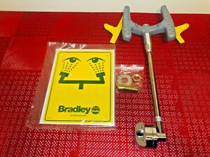Bradley S19274JWB Wall Mounted Barrier Free Swing Down Halo Eye Face Wash