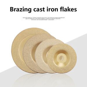 4 5 6 7 Inch Brazed Grinding Cup Wheel Brazing Cast Iron Disc for Angle Grinder