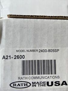 RATH 2400-805SP SURFACE MT EMERGENCY CALL BOX, HELP PHONE, STAINLESS A21-2600
