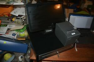 TOAST POS 15 IN SCREEN CASH DRAWER CC READER &amp; PRINTER ALL IN GREAT SHAPE