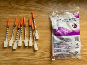 NEW 18 count BD Insulin Syringes 6mm 31g