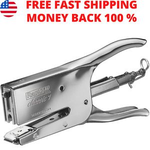 Rapid Classic 1 Plier Stapler - Boxed 90119 Chrome Metal Standard Packaging