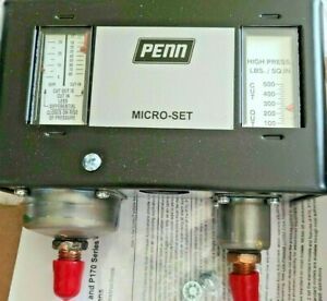Johnson Controls Penn P170SA1C Micro Set Dual Pressure Control 2 SPDT