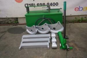 Greenlee 882 EMT Hydraulic Conduit Bender  Works Great 1 1/4  1 1/2  2&#034;  8/11/21