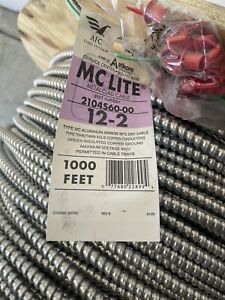 AFC Cable Systems 1000FT Spool 12/2 Solid