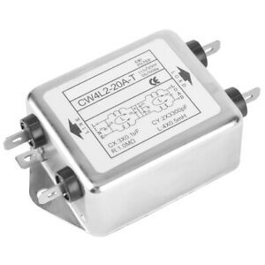 Power Wire Filter Universal Good Common Mode Power EMI Filter 20A Compact For