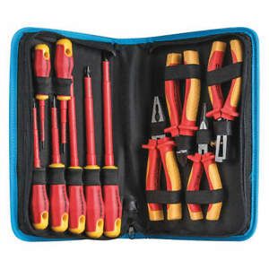 JONARD TOOLS TK-110INS Insulated Tool Set,11 pc.