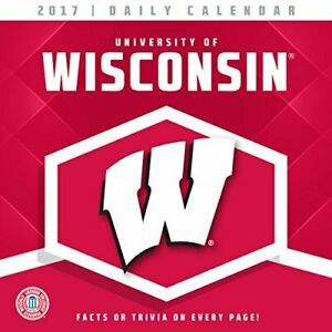 Turner Licensing Sport 2017 Wisconsin Badgers Box Calendar  17998051386