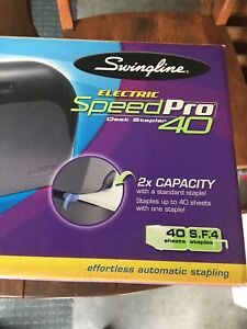 Swingline Speed Pro 40 Electric Stapler New 40  Sheet Capacity