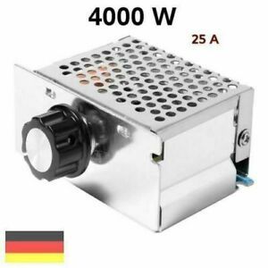 230V Spannungsregler Drehzahlregler Drehzahlsteller Leistungsregler Dimmer
