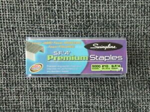 Swingline Staples, SF4, Premium, 5000/Box (35450)