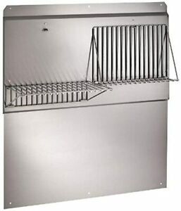 Broan RMP3004 30&#034; Backsplash with Food Warming Shelves - Stainless