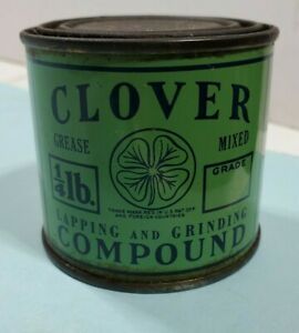 1/4 Lb.  Tin Can CLOVER 2A Lapping &amp; Grinding Compound Silicon Carbide