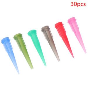 30x TT Tapered Tips Solder Paste Adhesive Glue Dispensing Needle 14-25GA`LO