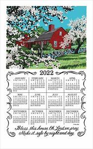 Kay Dee Designs Bless This House Calendar Towel, Multi