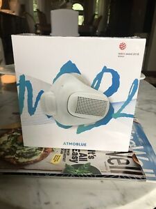 atmoblue smart portible air purifier mask w/ 3 extra filters