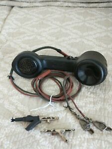antique western electric Lineman Telephone Handset