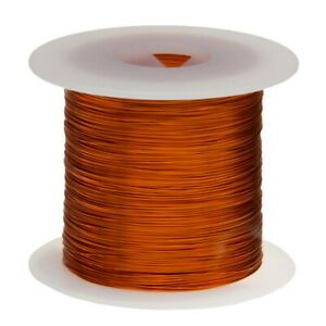 16 AWG Gauge Enameled Copper Magnet Wire 1.0 lbs 126&#039; Length 0.0545&#034; 240C Nat