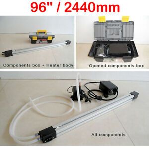 96&#034; Manual Acrylic Bending Machine Light Box Plastic PVC Slotting Heater Bender
