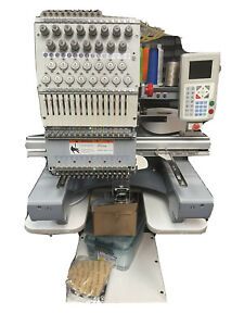 15 Needle embroidery machine