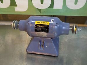 Baldor 6&#034; Industrial Bench Buffer 3600 RPM 1/3 HP 115v 1 Ph Model 111
