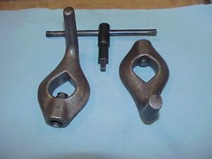 (2) Atlas Craftsman South Bend Logan Elgin Clausing Lathe Face Plate Drive Dogs