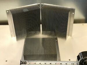 Large Aluminum Heat Sink 7-3/4&#034;x7-3/4&#034;x2&#034; For Crypto Mining &amp; High Latent Loads