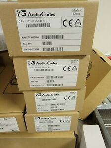 New in Box Audiocodes FXS CAMA 4 Port Module M1KB-VM-4FXS GTPM00056