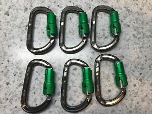 Buckingham Aluminum Carabiner 30kn Triple Locking New 6x