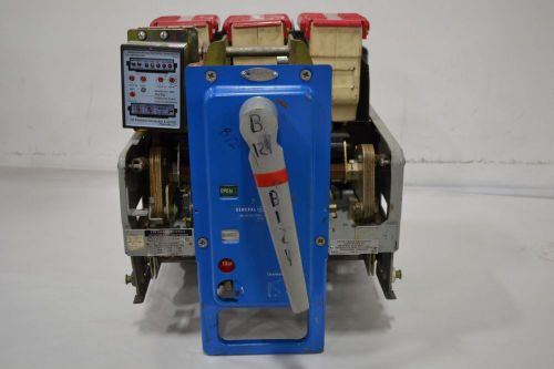 General electric ge akr-5a-30h low voltage 3p 800a 635v circuit breaker d296437 for sale