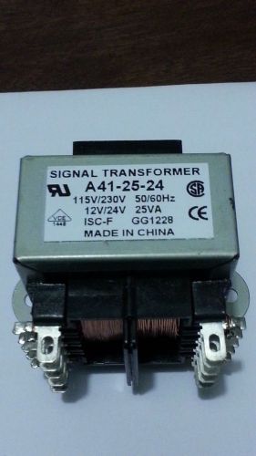 Signal Transformer A41-25-24 115/230V 50/60HZ