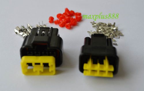 New waterproof 8 pins connector plug electrical car motorcycle hid 10sets for sale