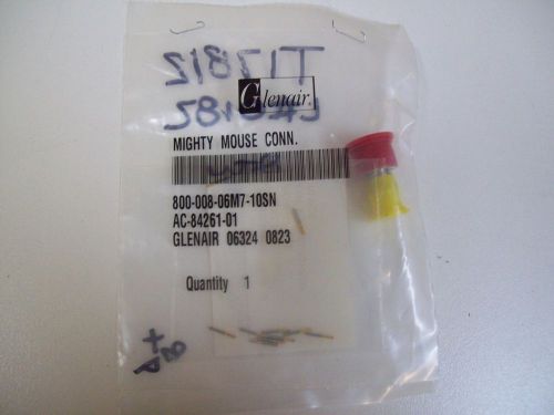 GLENAIR 800-008-06M7-10SN MIGHTY MOUSE CONNECTOR - BRAND NEW - FREE SHIPPING!!!