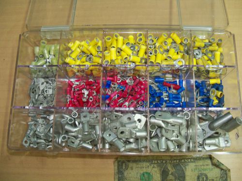 Lot of burndy compression lugs for sale
